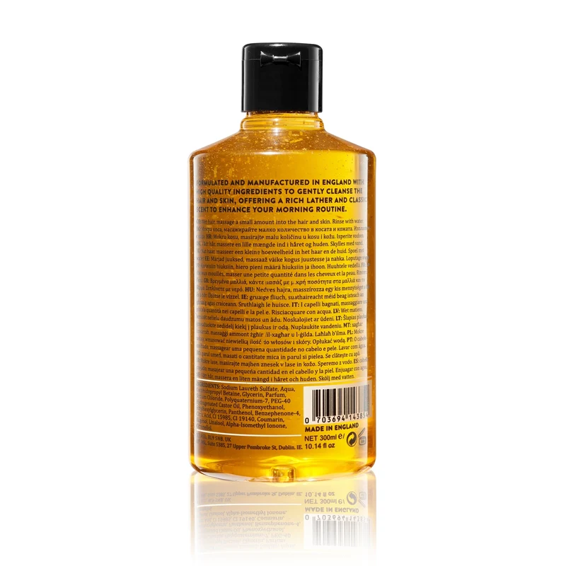 Champú del pelo y del cuerpo