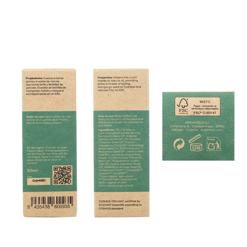 Aceite para barba