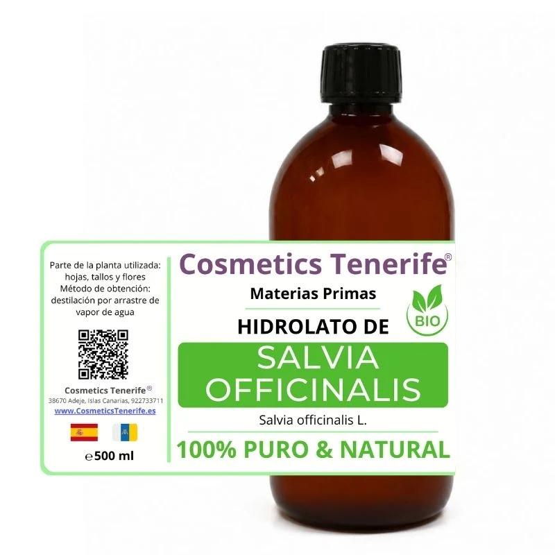 Hidrolato de Salvia Officinalis BIO