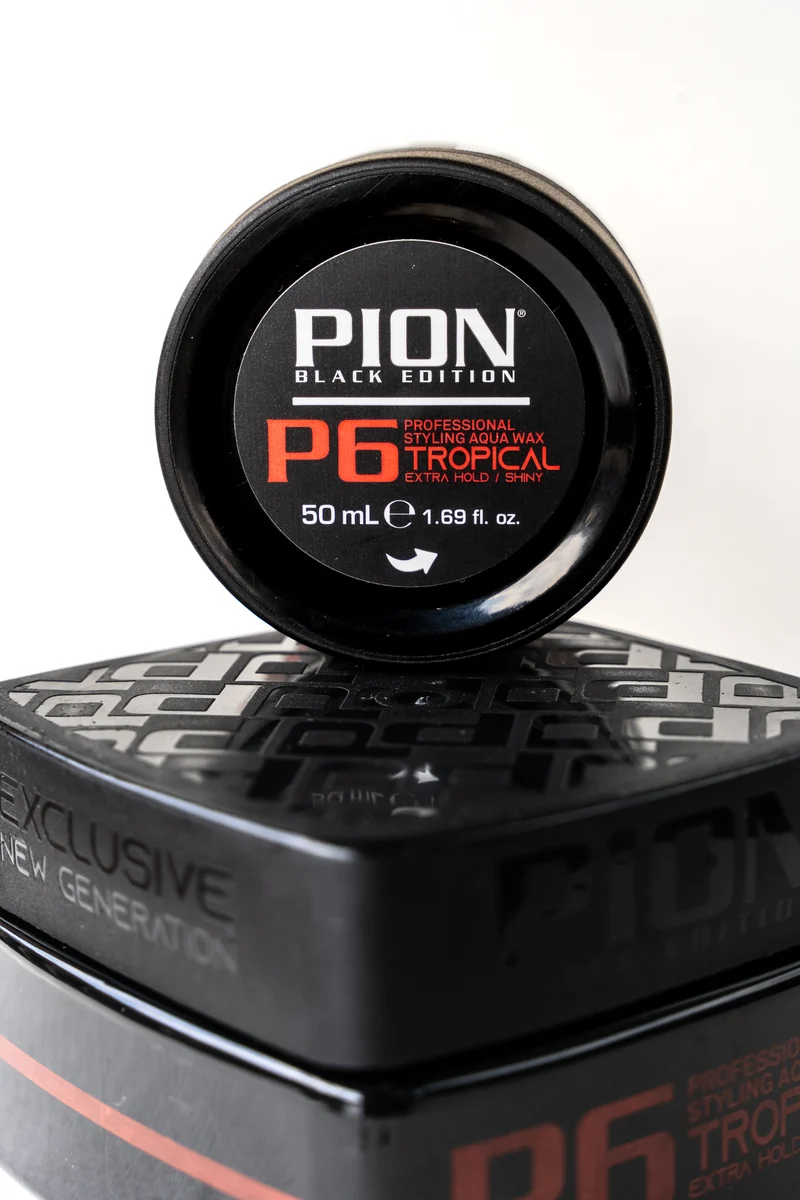 PION P6 Aqua Wax Tropical 50ml – Cera Brillo fijación Extra Fuerte