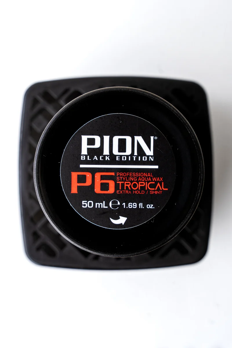 PION P6 Aqua Wax Tropical 50ml – Cera Brillo fijación Extra Fuerte