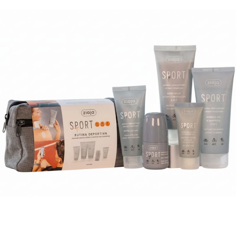 Kit gimnasio Ziaja SPORT unisex + Neceser