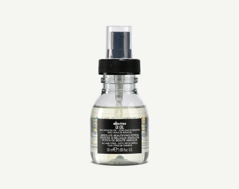 DAVINES OI OIL – Olio Multifunzione Nutriente, Lucidante e Anticrespo