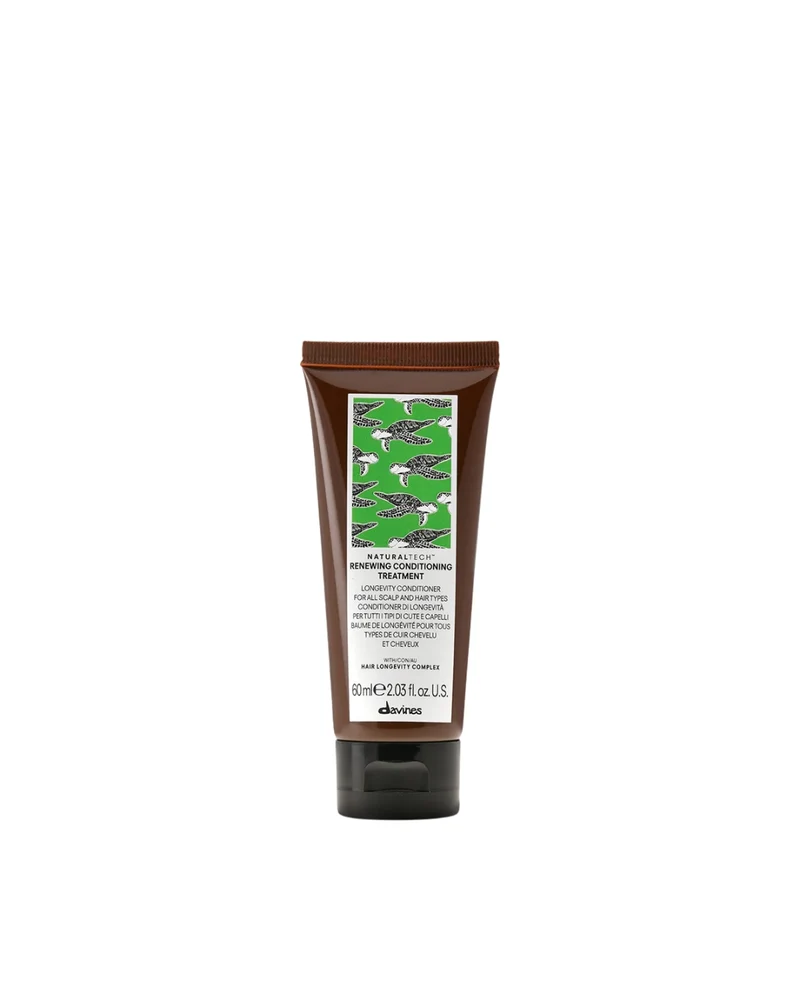 DAVINES NATURALTECH RENEWING CONDITIONING TREATMENT – Conditioner Anti-Età per Cute e Capelli