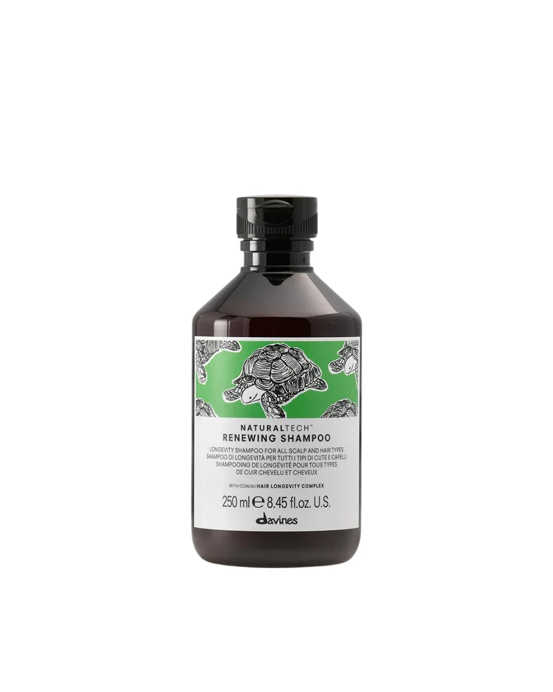 DAVINES NATURALTECH RENEWING SHAMPOO – Shampoo Anti-Età per Tutti i Tipi di Cute e Capelli