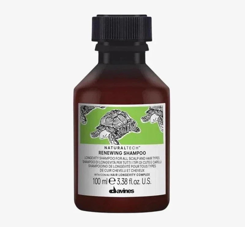 DAVINES NATURALTECH RENEWING SHAMPOO – Shampoo Anti-Età per Tutti i Tipi di Cute e Capelli