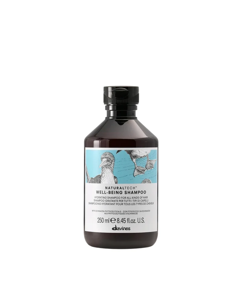 DAVINES NATURALTECH WELLBEING SHAMPOO – Shampoo Idratante per Tutti i Tipi di Capelli