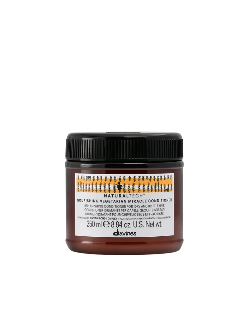 DAVINES NATURALTECH NOURISHING VEGETARIAN MIRACLE CONDITIONER – Conditioner Nutriente per Capelli Secchi e Fragili