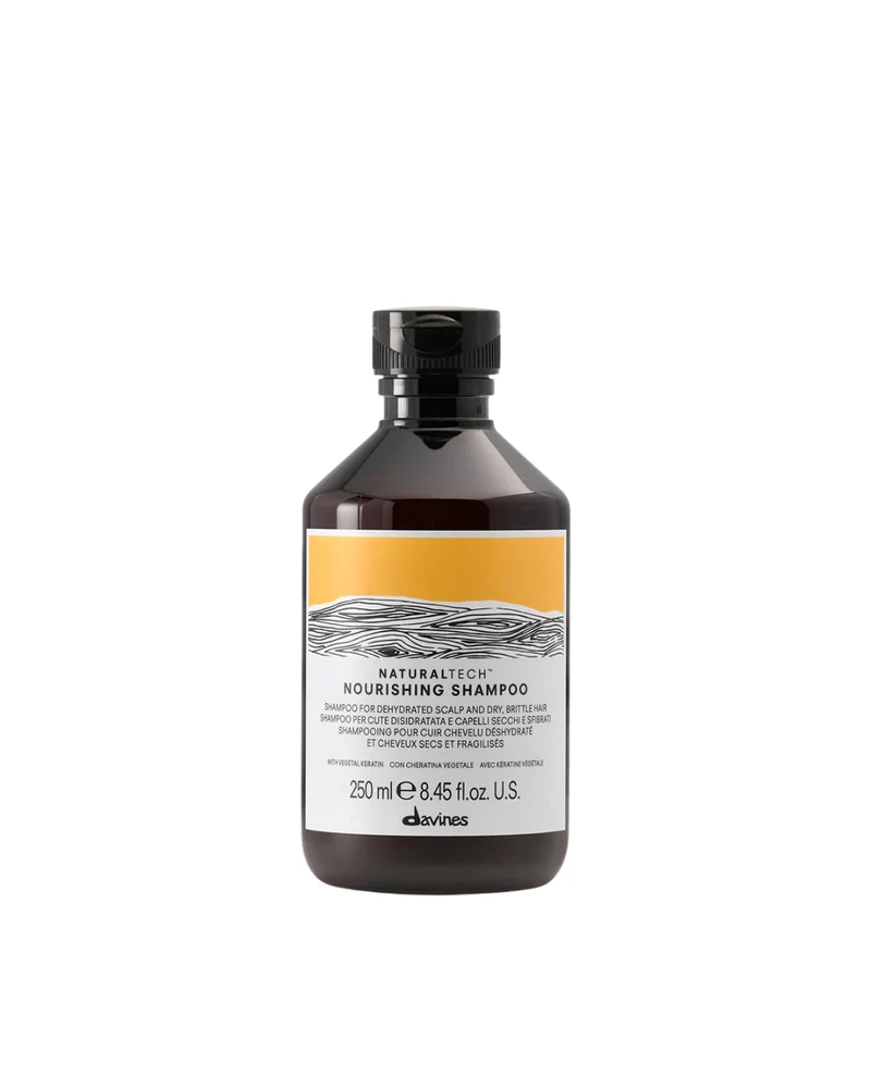 DAVINES NATURALTECH NOURISHING SHAMPOO – Shampoo Nutriente per Cute Disidratata e Capelli Secchi e Sfibrati