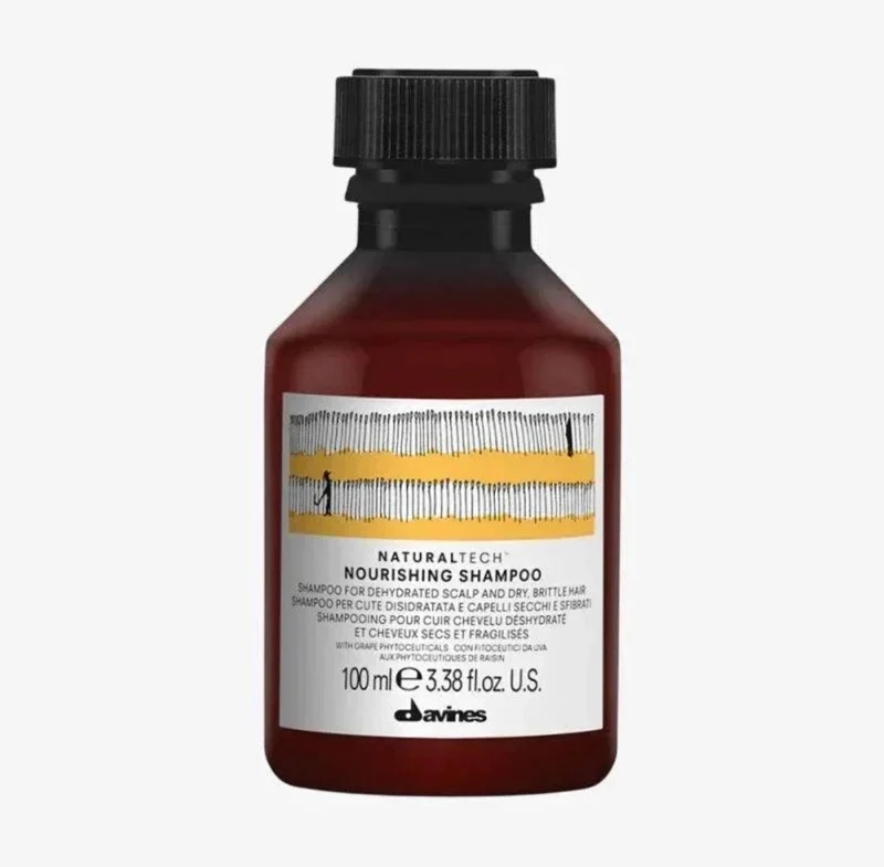 DAVINES NATURALTECH NOURISHING SHAMPOO – Shampoo Nutriente per Cute Disidratata e Capelli Secchi e Sfibrati