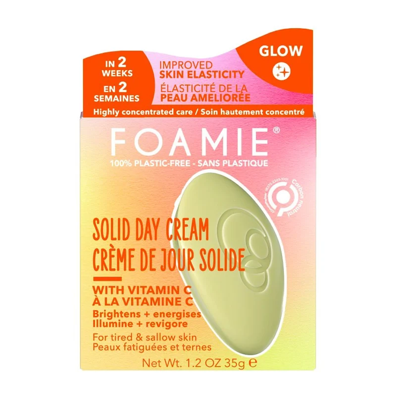 Foamie Crema Facial Solida Día Energy Glow
