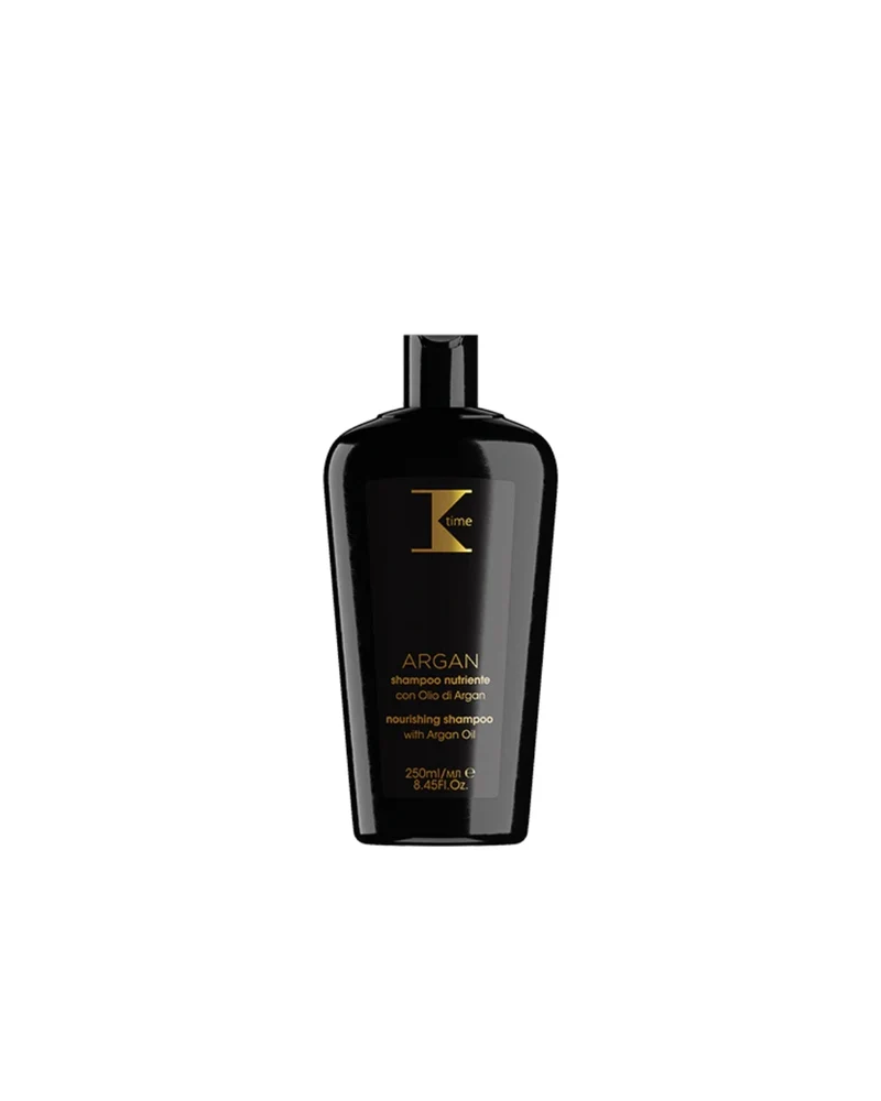 K-TIME ARGAN – Shampoo nutriente per capelli normali con Olio di Argan