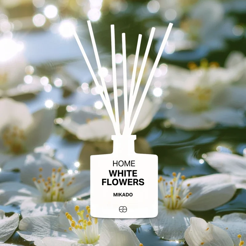 Mikado White Flowers (Flores Blancas y Azahar)
