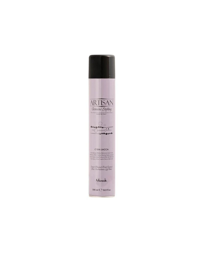 NOOK ARTISAN GENUINE STYLING C’ERA LACCA – Lacca spray effetto memoria ad alta tenuta
