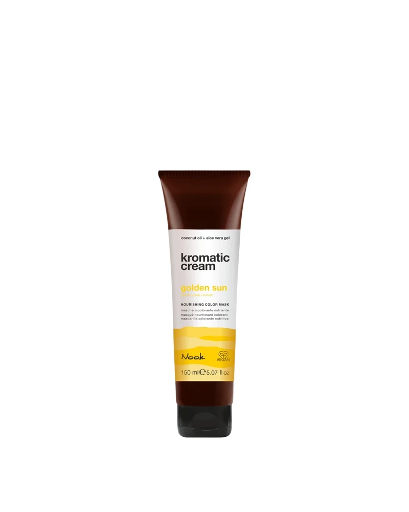 NOOK THE KROMATIC GOLDEN SUN – Maschera colorante nutriente oro semipermanente