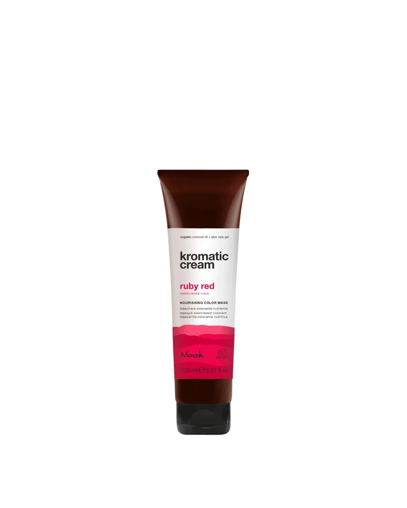 NOOK THE KROMATIC RUBY RED – Maschera colorante nutriente rosso rubino semipermanente