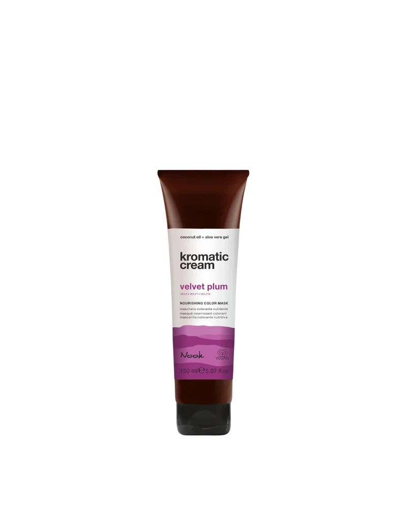 NOOK THE KROMATIC VELVET PLUM – Maschera colorante nutriente prugna intenso semipermanente