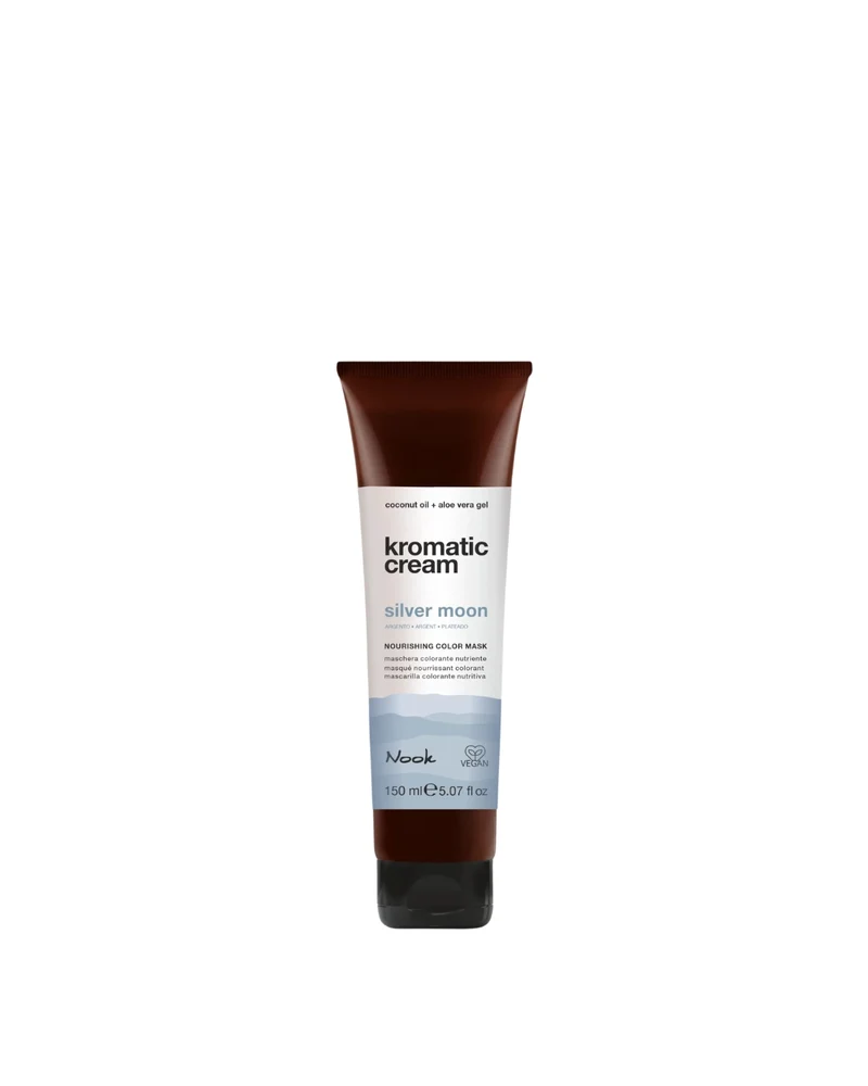 NOOK THE KROMATIC SILVER MOON – Maschera colorante nutriente argento semipermanente