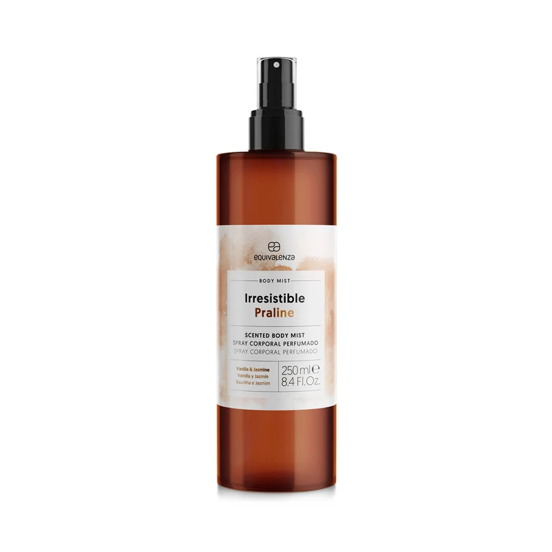 Body Mist Irresistible Praline (praliné, vainilla y jazmín) 250ml
