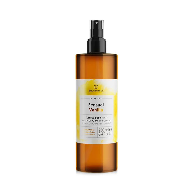 Body Mist Sensual Vanilla (vainilla, orquídea y ámbar) 250ml