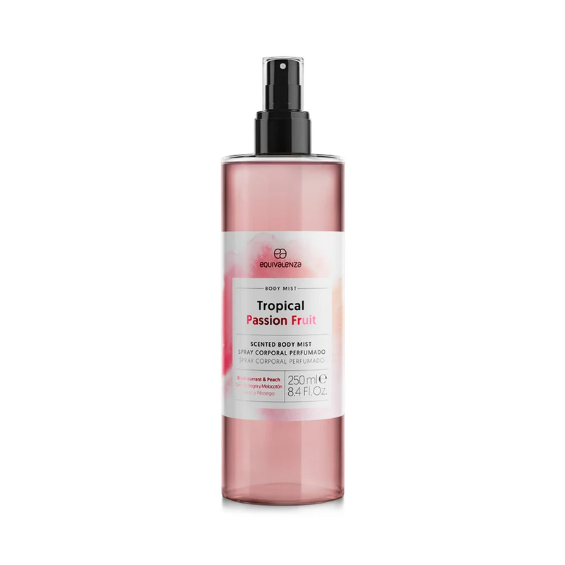 Body Mist Tropical Passion Fruit (maracuyá, grosella negra y melocotón) 250ml