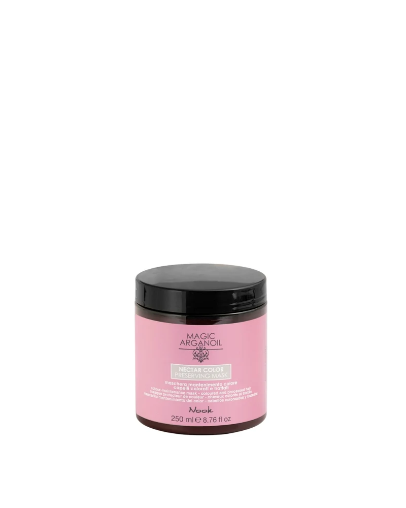 NOOK NECTAR COLOR PRESERVING MASK – Maschera preservante del colore per capelli colorati, decolorati e trattati