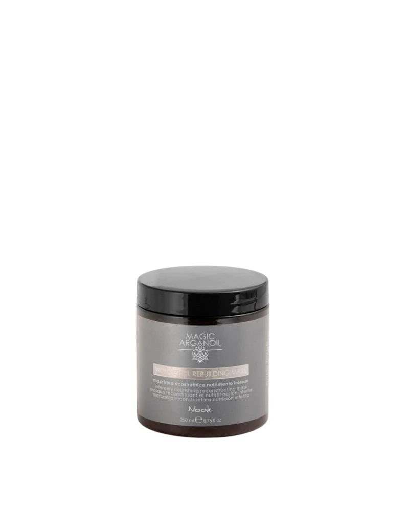 NOOK WONDERFUL REBUILDING MASK – Maschera ricostruttrice a nutrimento intenso per capelli danneggiati e impoveriti