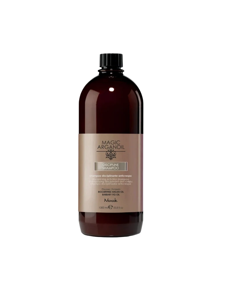 NOOK DISCIPLINE DISCIPLINING ANTI-FRIZZ SHAMPOO – Shampoo disciplinante anticrespo per capelli crespi, ribelli e porosi