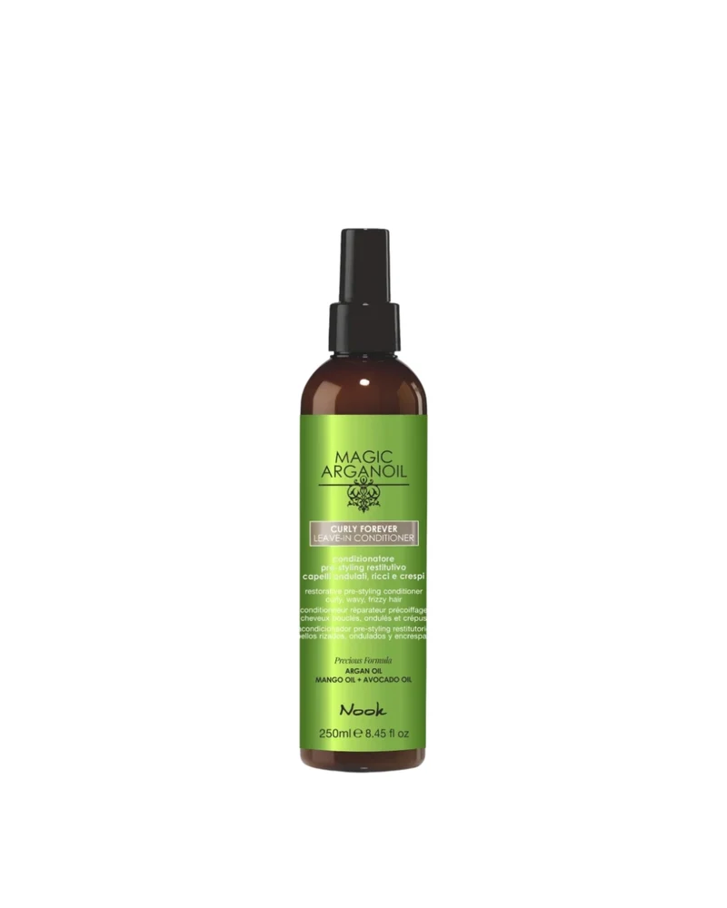 NOOK CURLY FOREVER LEAVE-IN CONDITIONER – Balsamo senza risciacquo pre-styling per capelli ricci, mossi e crespi