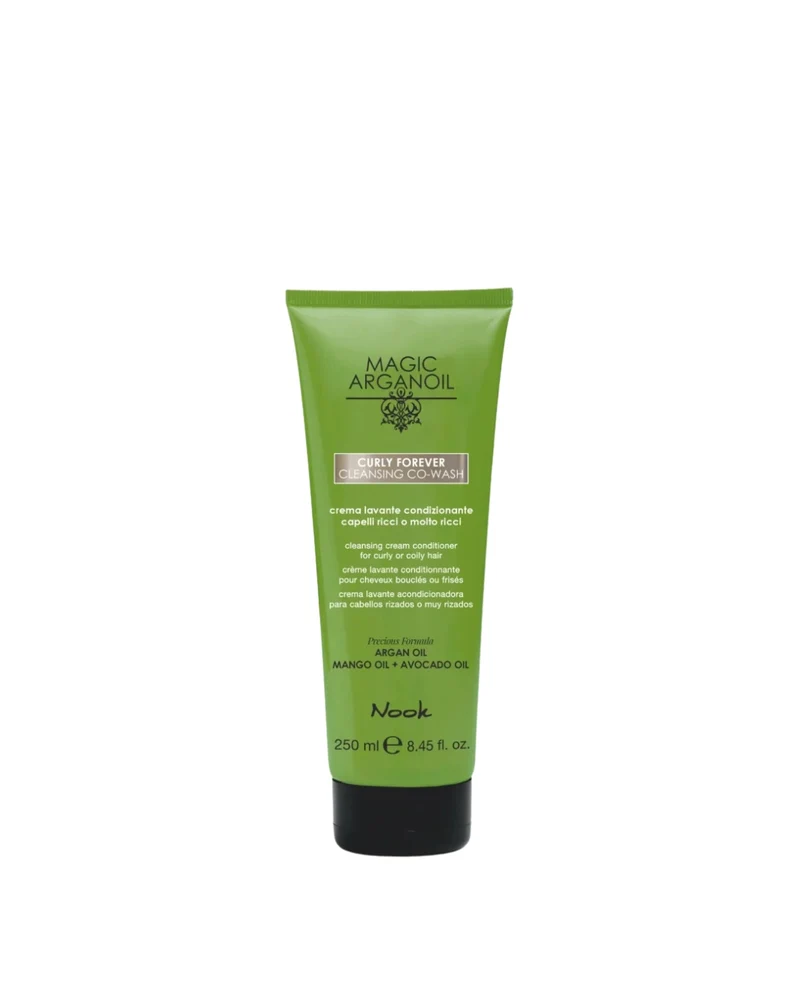 NOOK CURLY FOREVER CLEANSING CO-WASH – Crema lavante condizionante per capelli ricci e molto ricci