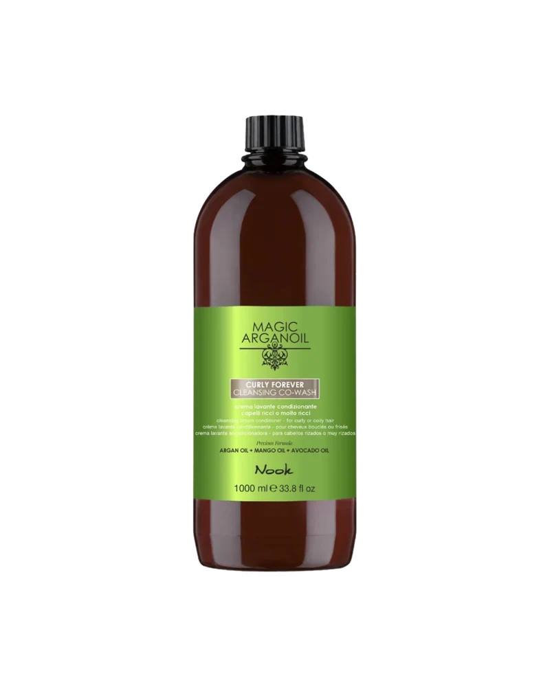 NOOK CURLY FOREVER CLEANSING CO-WASH – Crema lavante condizionante per capelli ricci e molto ricci