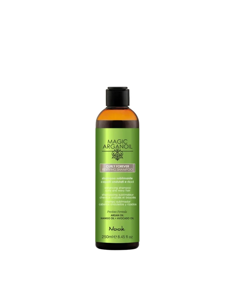 NOOK CURLY FOREVER REVIVING SHAMPOO – Shampoo rivitalizzante per capelli ricci, mossi e crespi