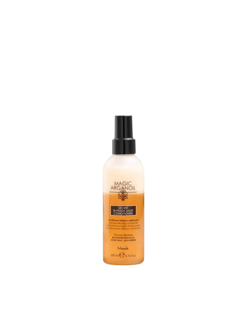 NOOK SECRET BI-PHASE LIGHT CONDITIONER – Conditioner bifasico spray senza risciacquo per capelli opachi e disidratati