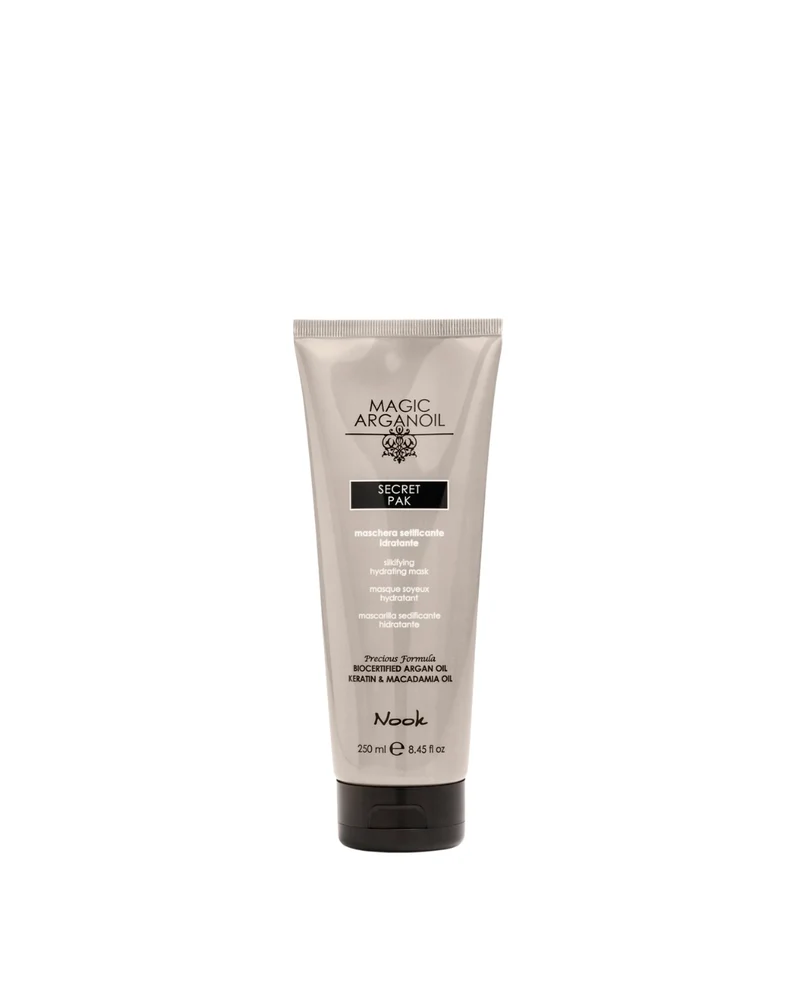 NOOK SECRET SILKIFYING PAK – Maschera setificante idratante per capelli spenti e disidratati