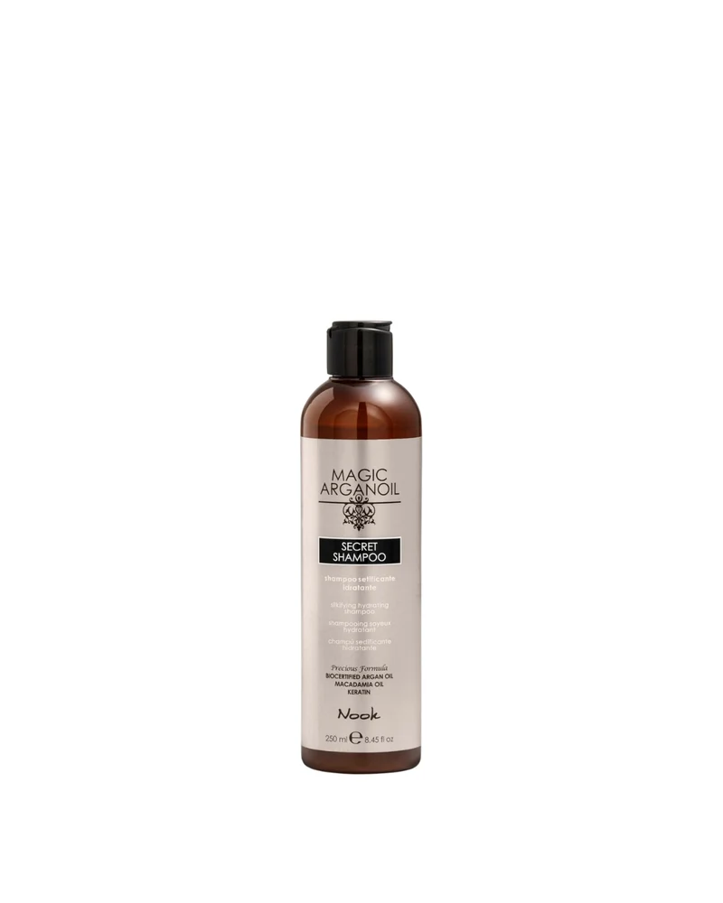 NOOK SECRET SILKIFYING SHAMPOO – Shampoo setificante idratante per capelli spenti e disidratati