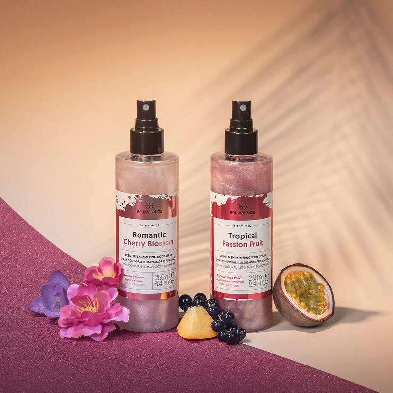 Body Mist iluminador Romantic Cherry Blossom 250ml