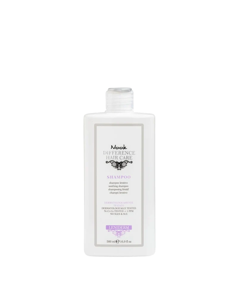 NOOK LENIDERM DELICATE CALMING SHAMPOO – Shampoo lenitivo per cute sensibile e irritata