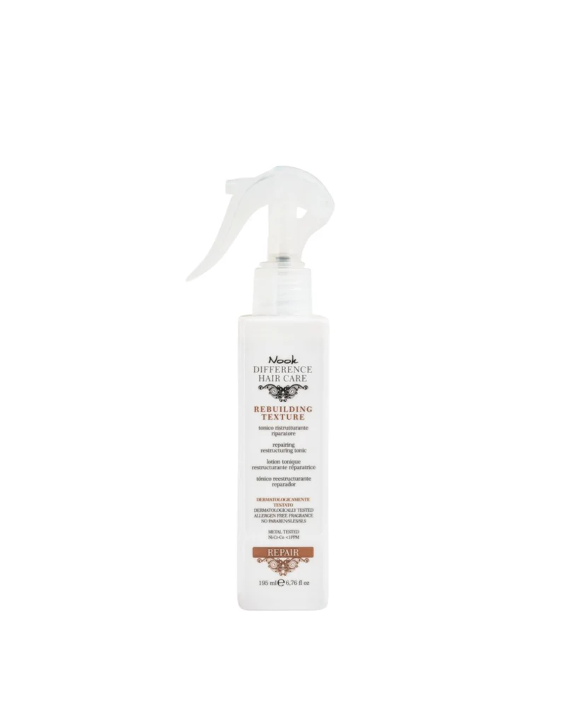 NOOK REPAIR REBUILDING TEXTURE TONIC LEAVE-IN – Tonico ristrutturante riparatore senza risciacquo