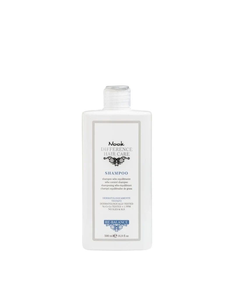 NOOK RE-BALANCE SHAMPOO – Shampoo sebo-equilibrante per cute e capelli grassi