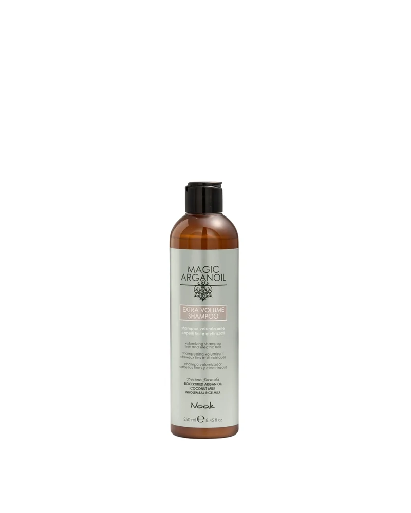 NOOK EXTRA VOLUME VOLUMIZING SHAMPOO – Shampoo volumizzante per capelli fini, elettrici e stressati
