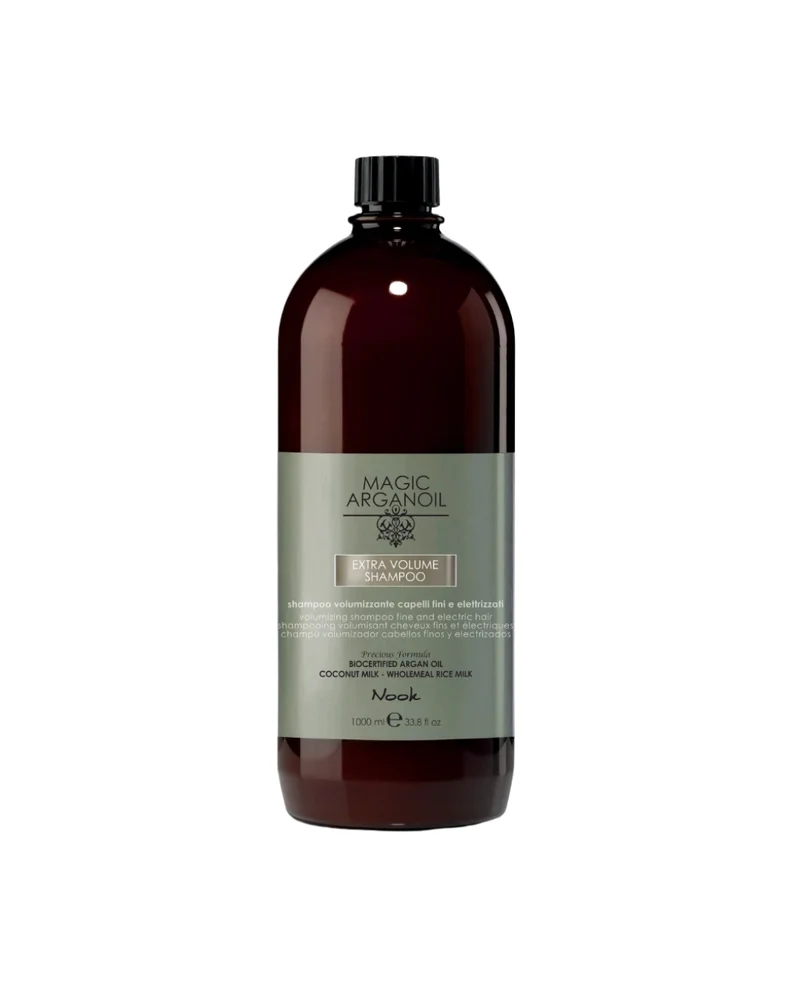 NOOK EXTRA VOLUME VOLUMIZING SHAMPOO – Shampoo volumizzante per capelli fini, elettrici e stressati