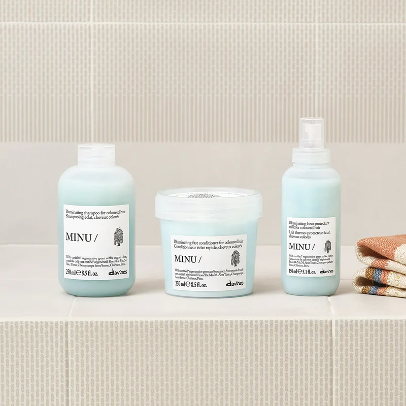 DAVINES MINU CONDITIONER – Conditioner Illuminante e Protettivo per Capelli Colorati
