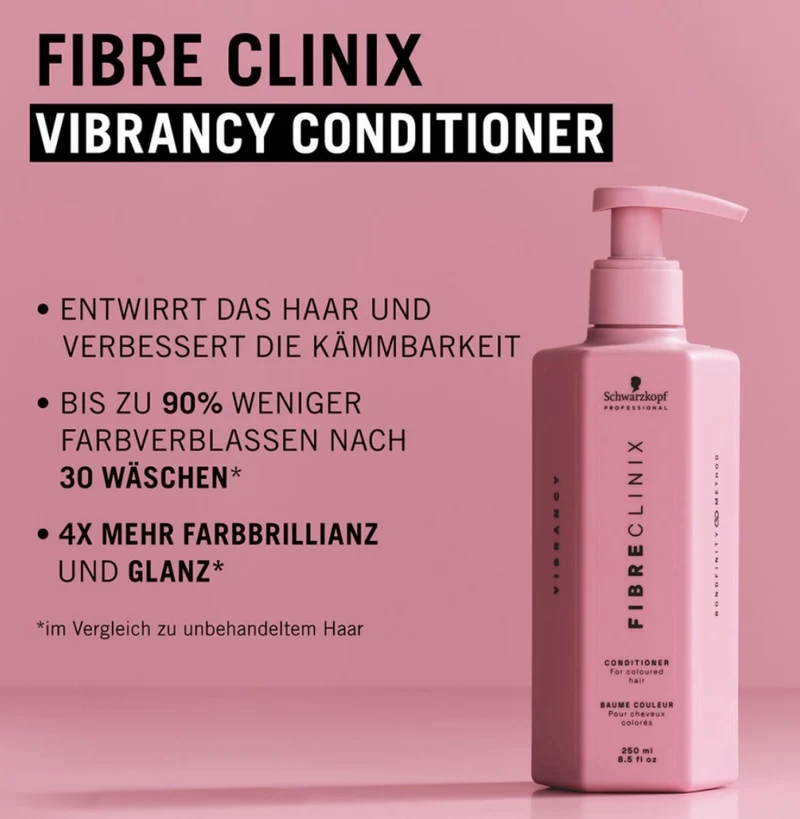 SCHWARZKOPF PROFESSIONAL FIBRE CLINIX Vibrancy Conditioner 250 ml