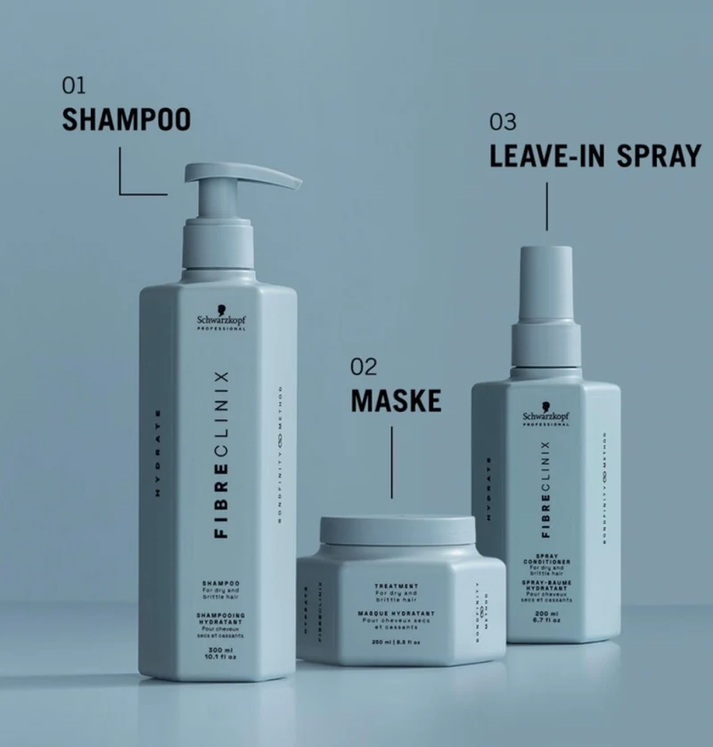 SCHWARZKOPF PROFESSIONAL FIBRE CLINIX Hydrate Spray Conditioner 200 ml