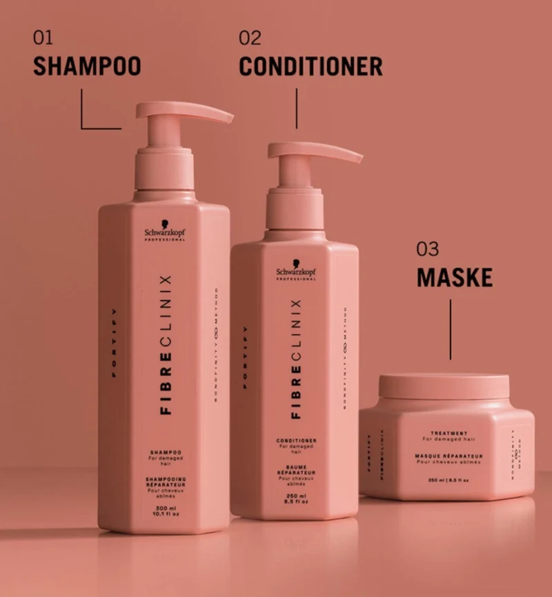 SCHWARZKOPF PROFESSIONAL FIBRE CLINIX Fortify Shampoo 300 ml