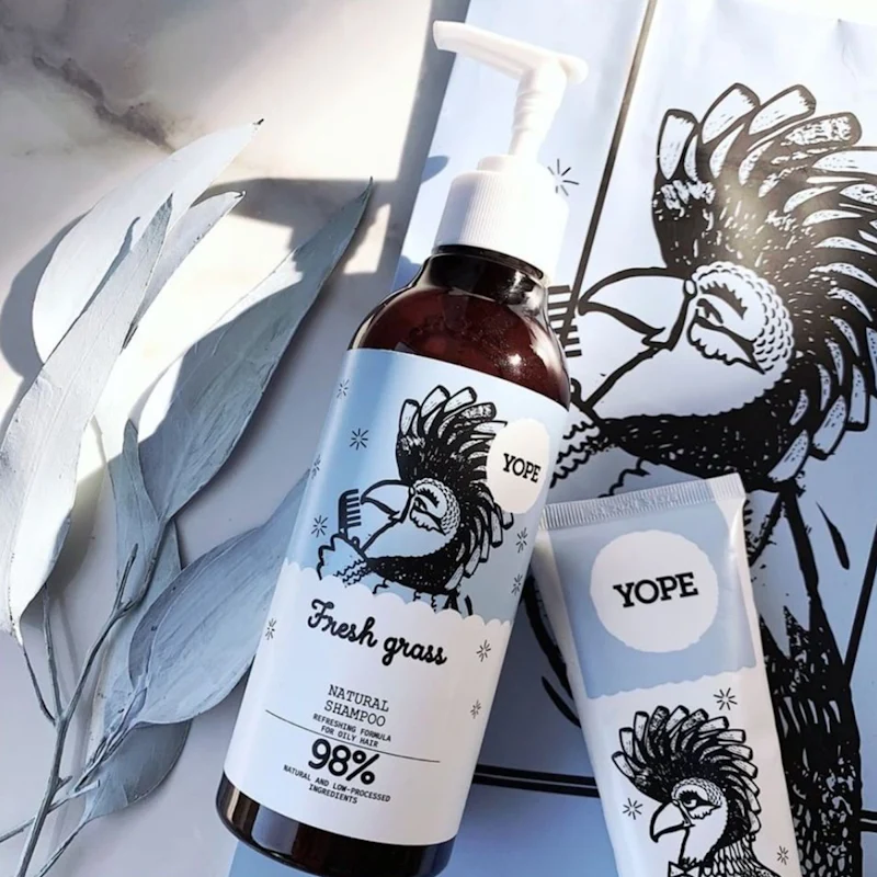 Acondicionador NATURAL - pelo Graso - Hierba Fresca