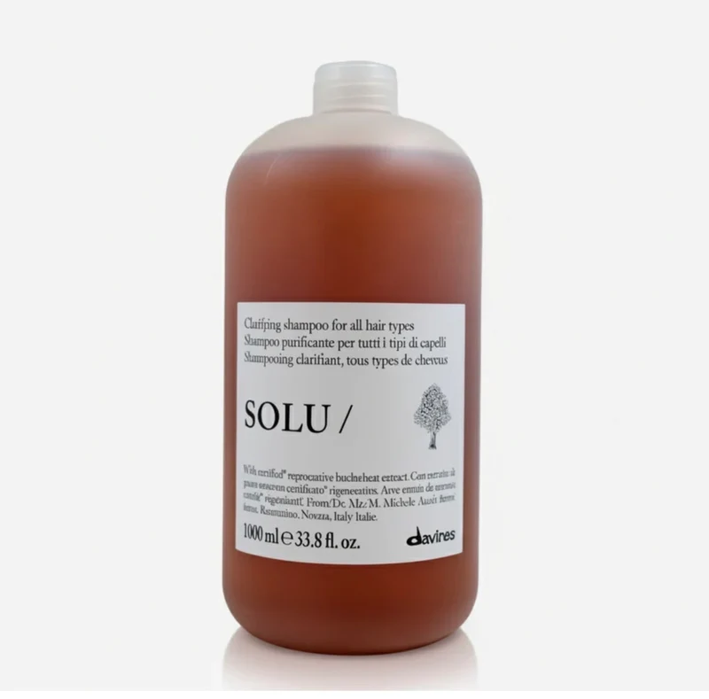 DAVINES SOLU SHAMPOO – Shampoo Purificante per Tutti i Tipi di Capelli