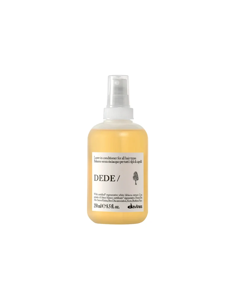 DAVINES DEDE LEAVE-IN CONDITIONER – Spray Districante Senza Risciacquo per Tutti i Tipi di Capelli