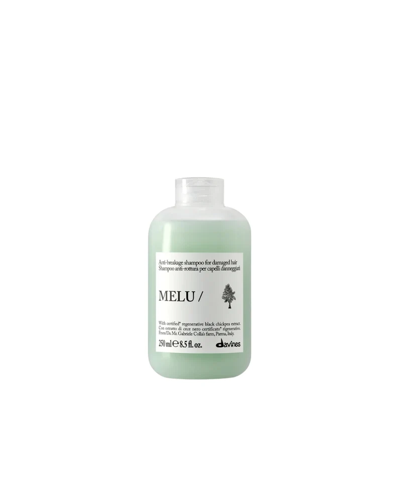 DAVINES MELU SHAMPOO – Shampoo Anti-Rottura per Capelli Lunghi e Danneggiati