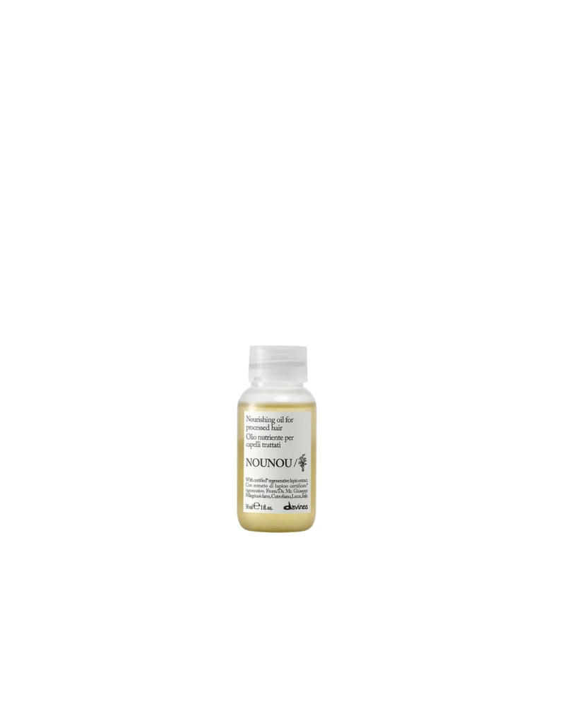 DAVINES NOUNOU OIL – Olio Leave-In Nutriente per Capelli Trattati e Danneggiati